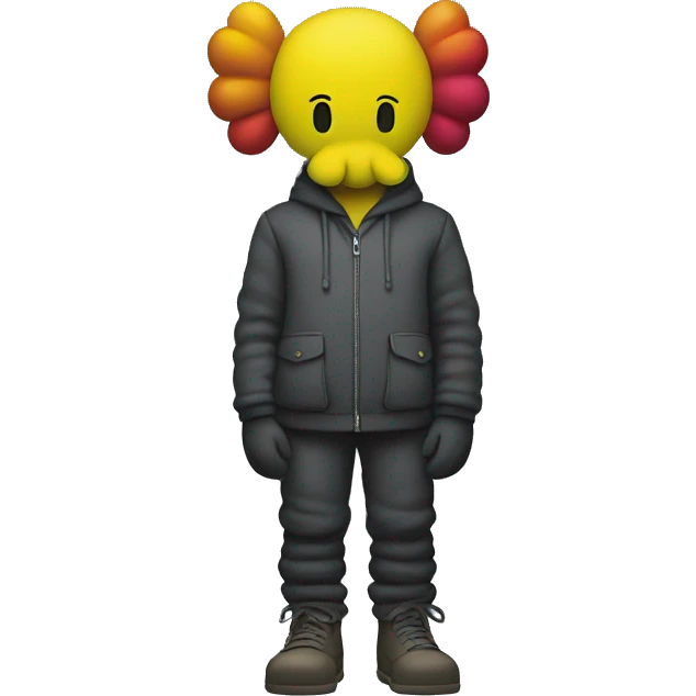 kaws colors emoji