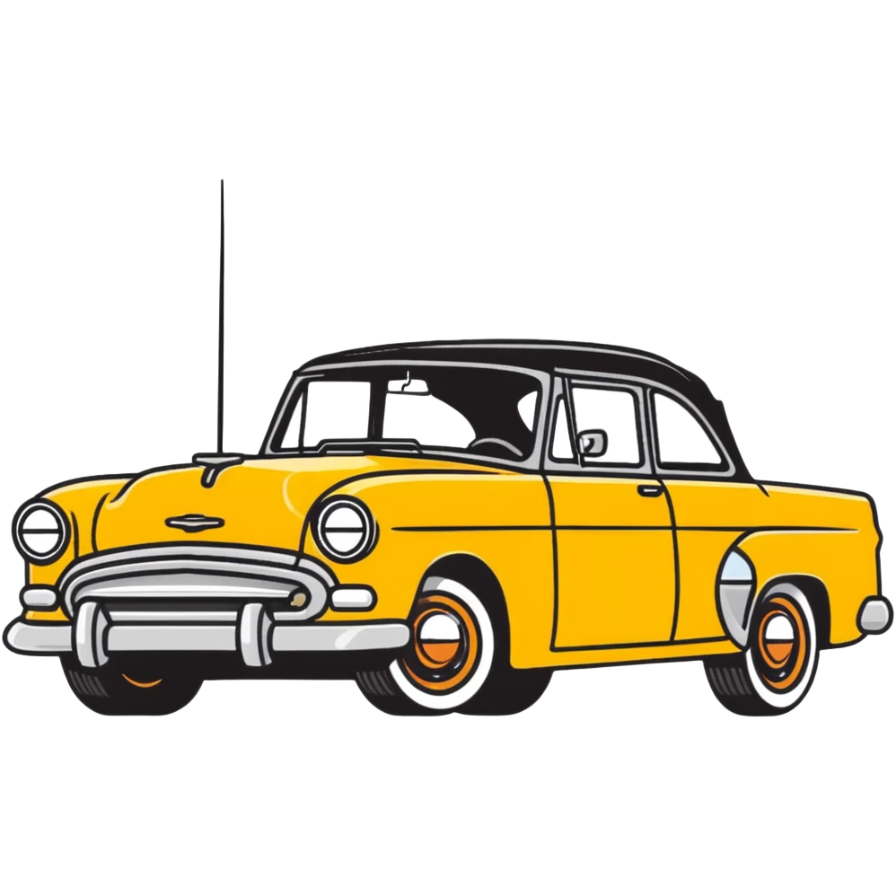 vintage classic car emoji