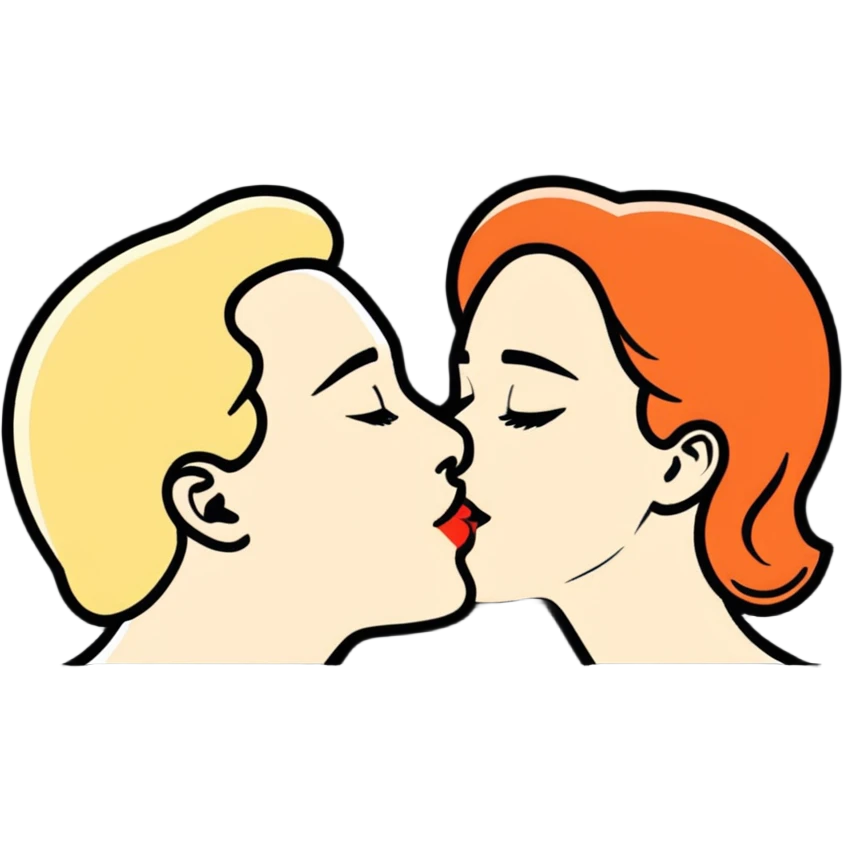 kiss emoji