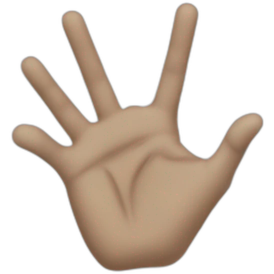 michael jackson Goodbye hand emoji