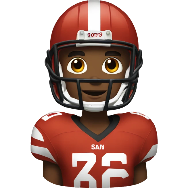 San Francisco football team emoji