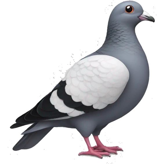fitness pigeon emoji