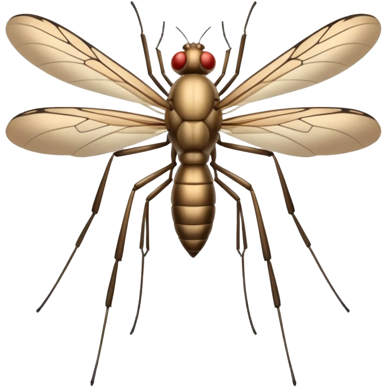 half mosquito half cone with 50 legs 50 arms emoji