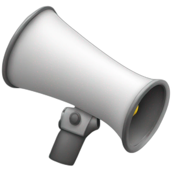 megaphone emoji