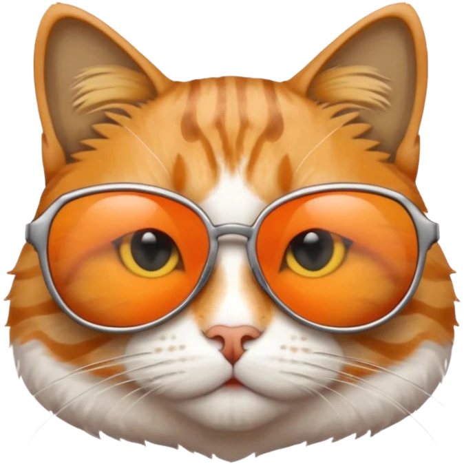 Cat wearing sunglasses emoji