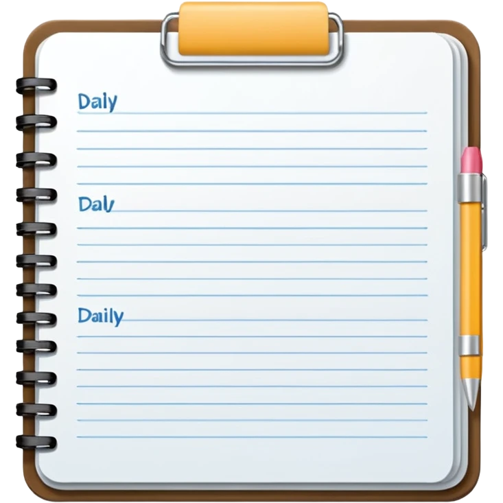 daily planner emoji