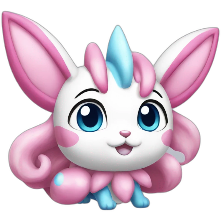 Shiny Sylveon emoji