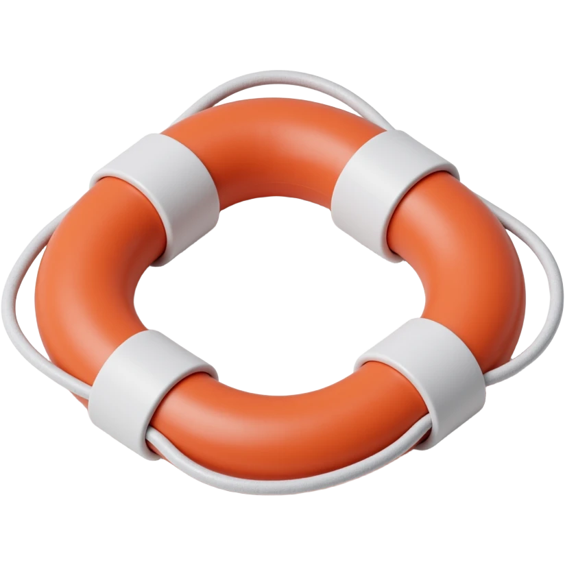 2d flat lifebuoy emoji