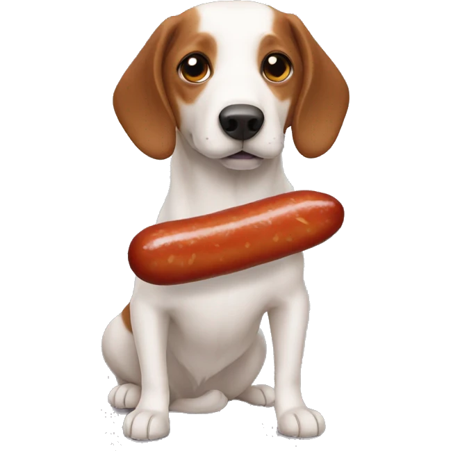 Perro salchicha  emoji