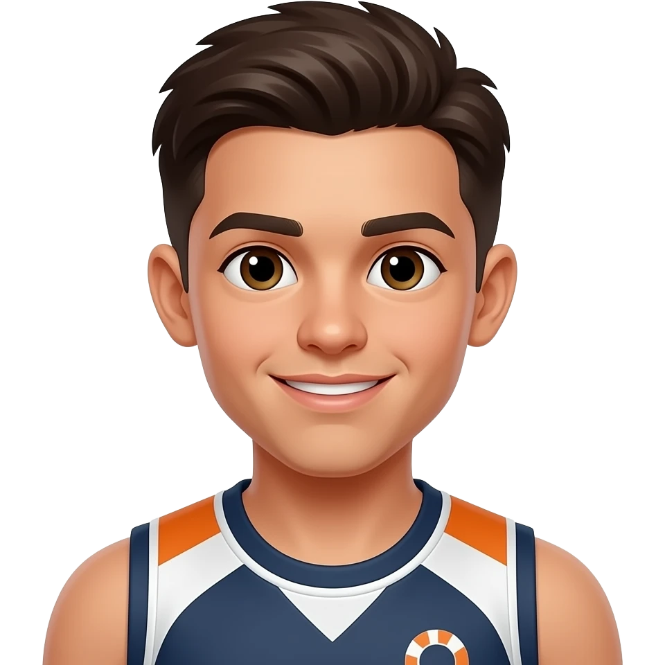 Atletas jovens emoji