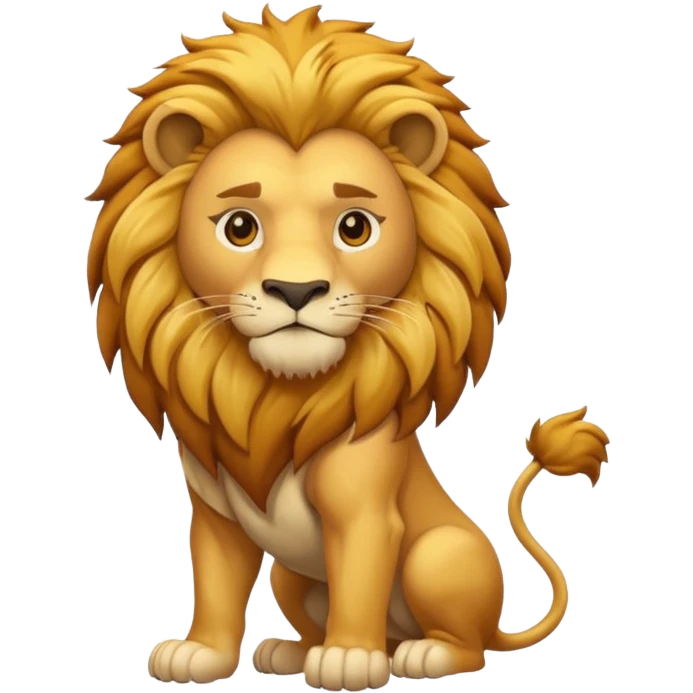 Lion emoji