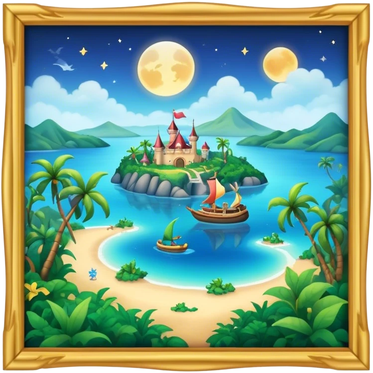 Neverland paradis dream emoji
