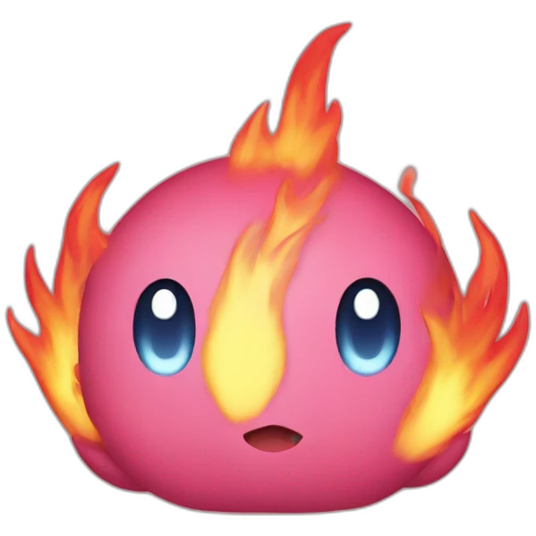 fire Kirby emoji