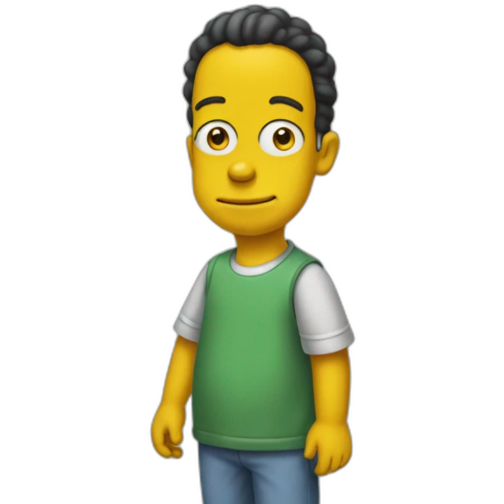 simpsons child emoji