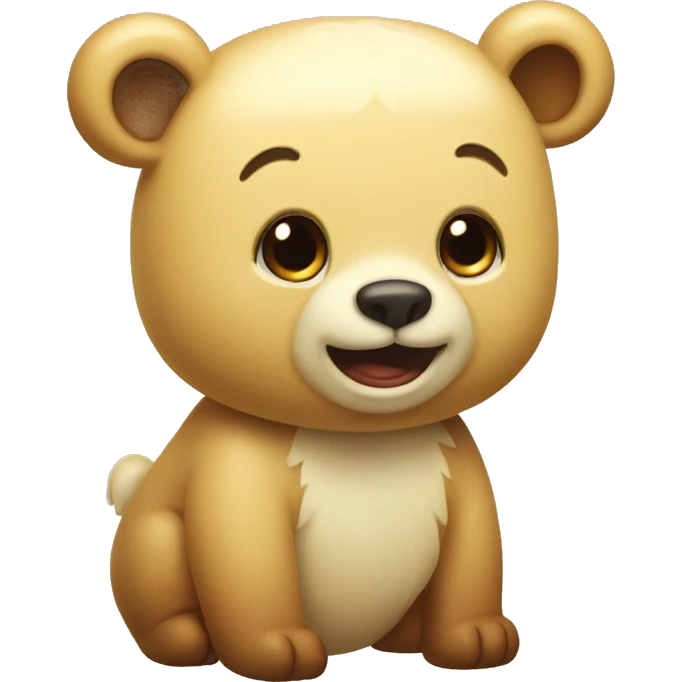 Butter bear emoji