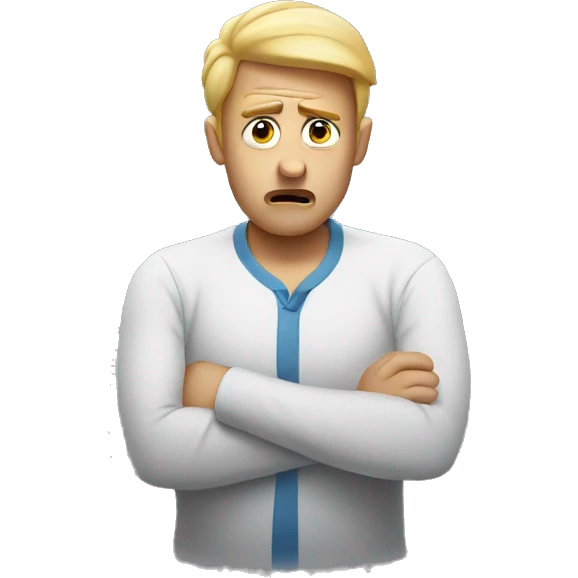 STRESSED MAN emoji