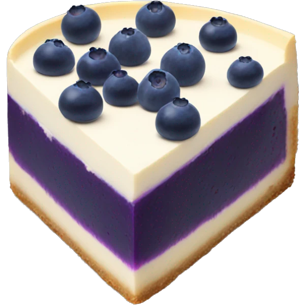 Blueberry Cheesecake  emoji