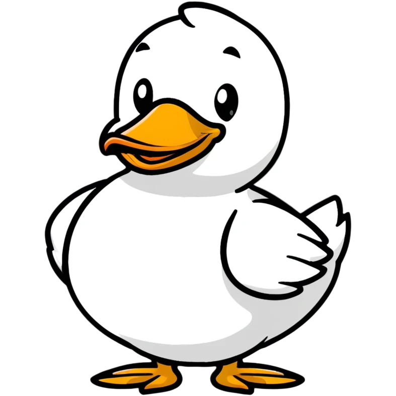cartoon duck bill emoji
