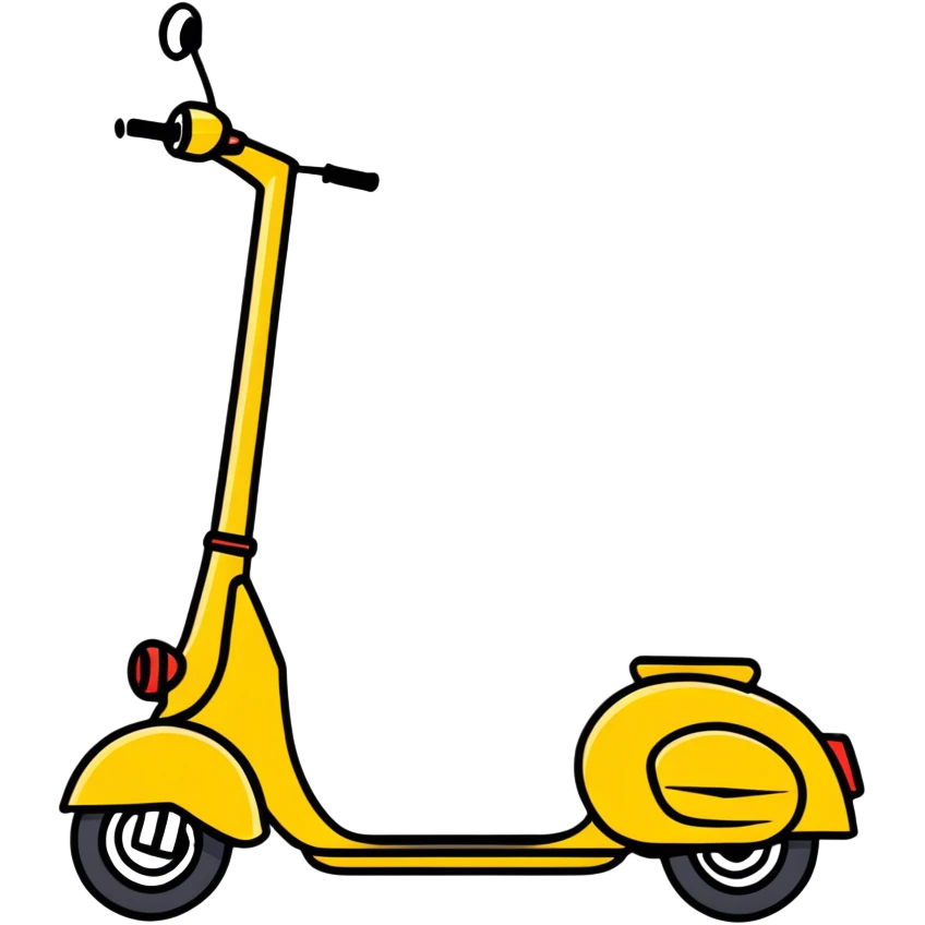 person riding a scooter emoji