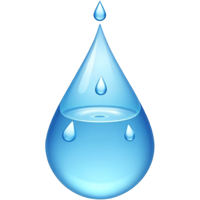 glass spilling water emoji