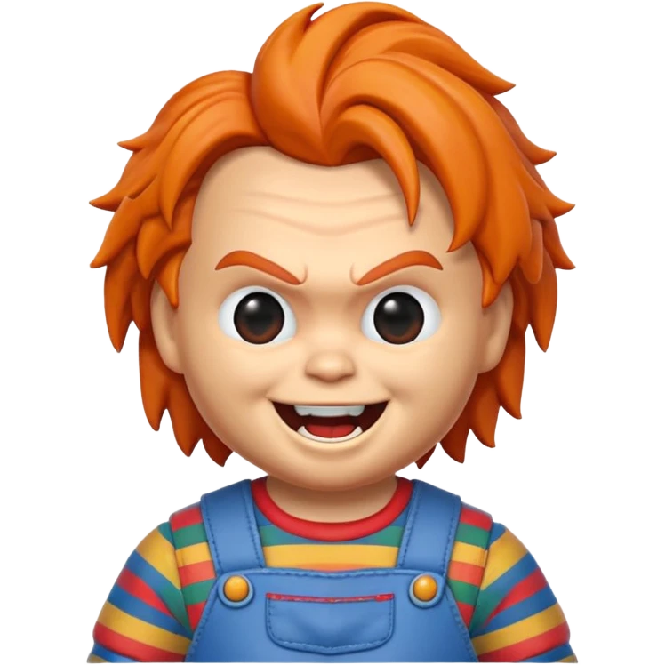 Un emojin de chuky emoji