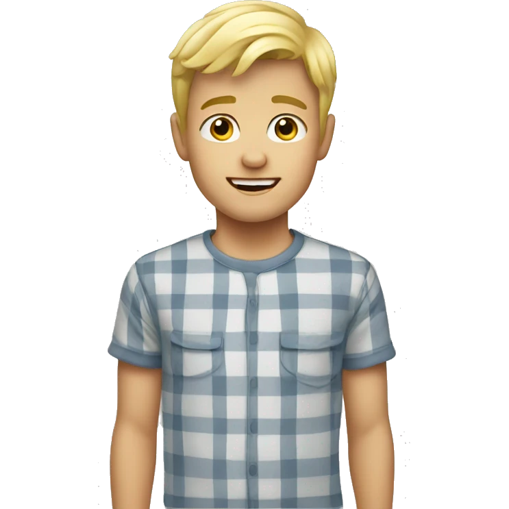 Blonde boy emoji