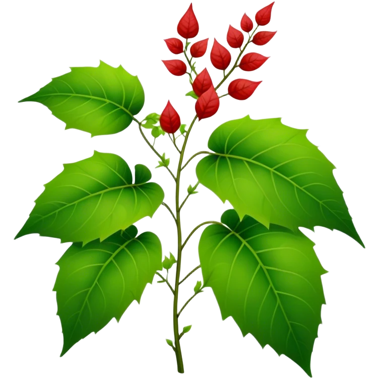 poison ivy plant emoji