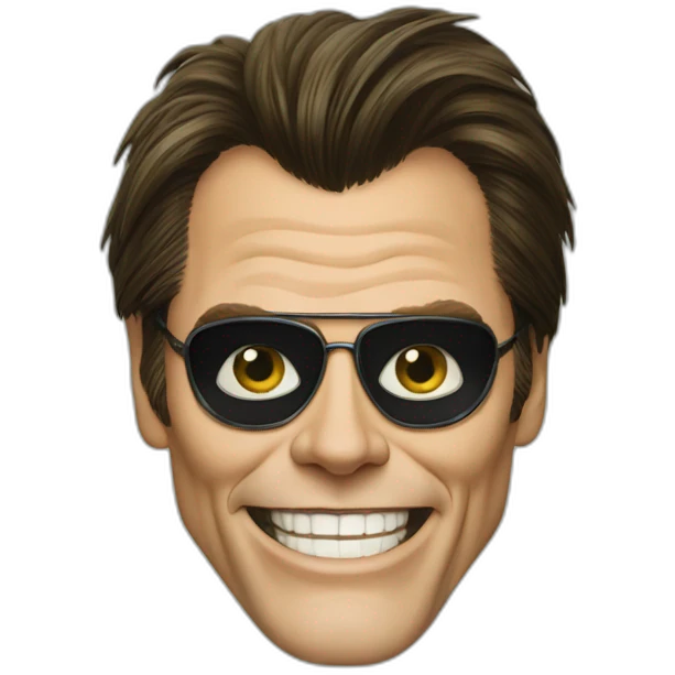 jim carrey the mask pretending to be a cat emoji
