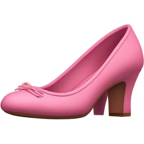 Pink shoes emoji