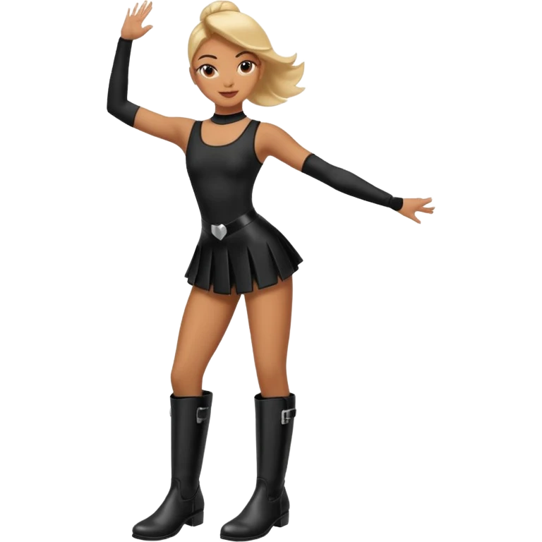 drill team dance boots emoji