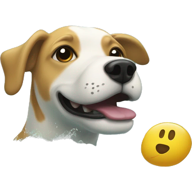 dogswim in the sea emoji