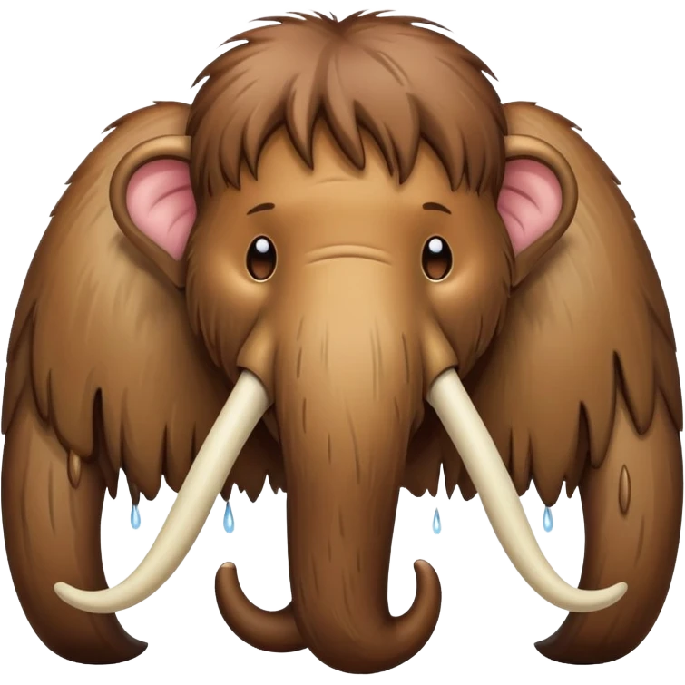 Mammoth  cry emoji