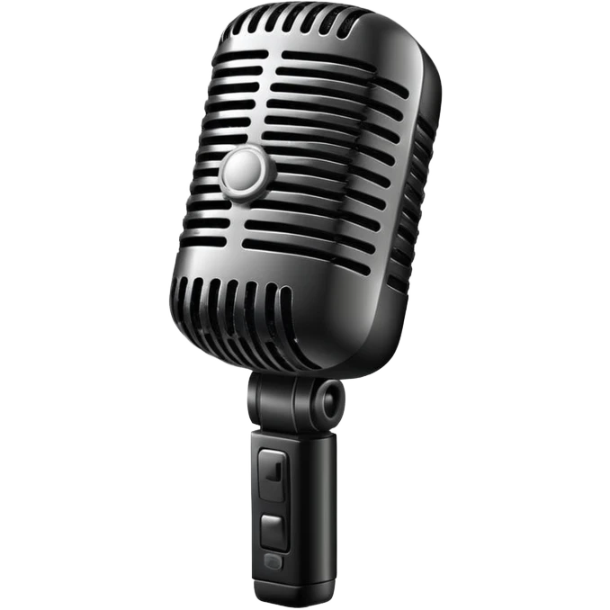 Microphone singing emoji  emoji