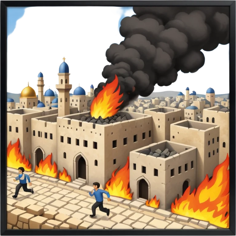 Jerusalem war  emoji