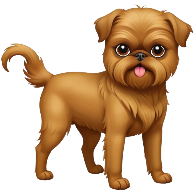 брюссельский гриффон трахает ногу emoji