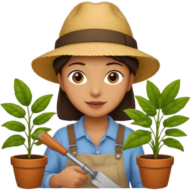 ทำสวน emoji