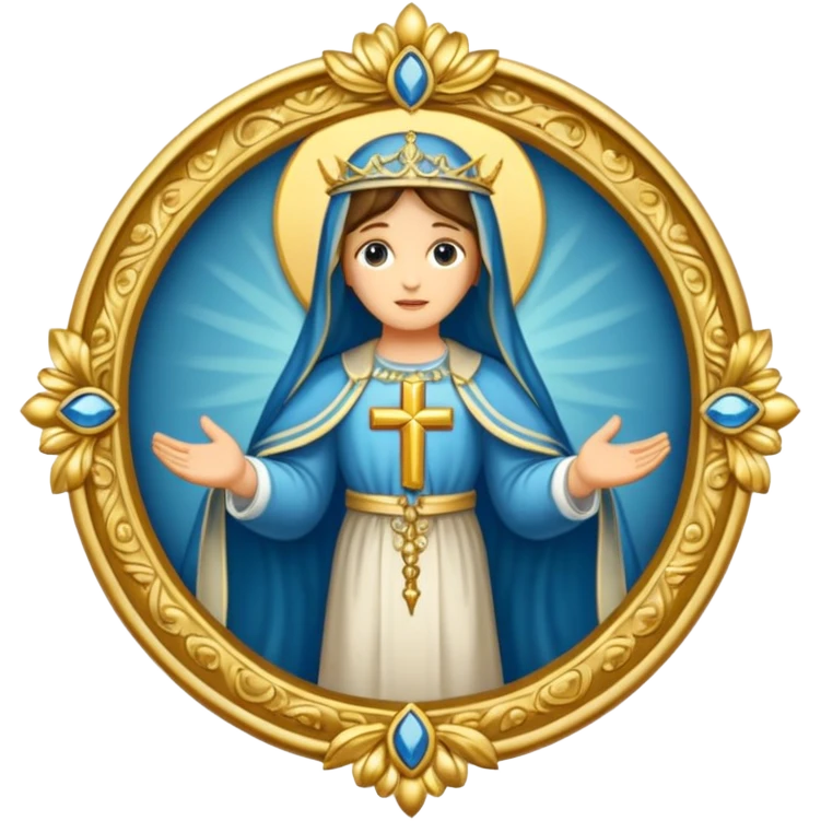 ave maria's emblem  emoji