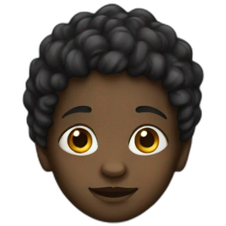 Black child emoji