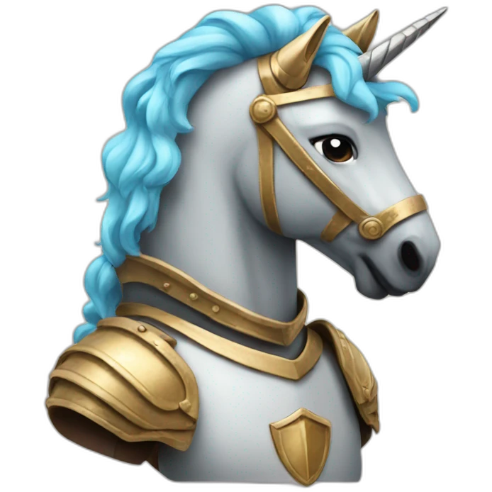 Knight unicorn  emoji