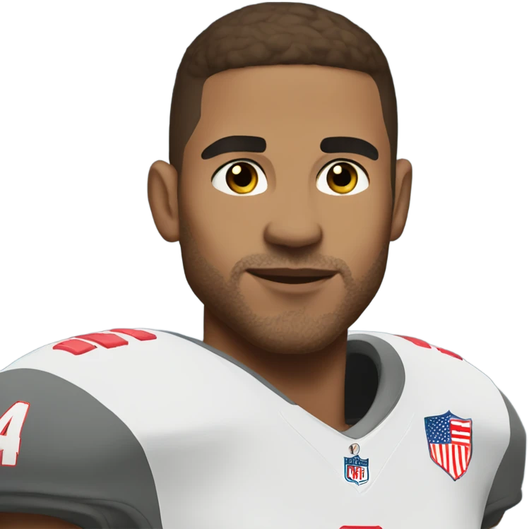 Football lightskin player as my husband  emoji