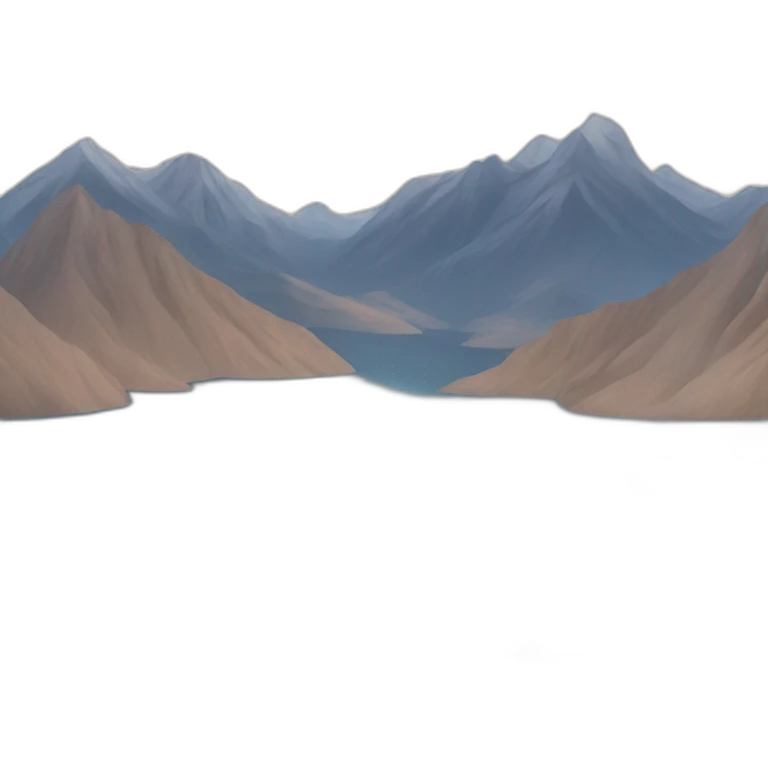 mountains emoji