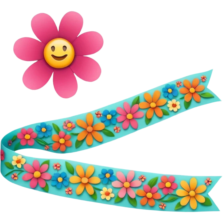  Flower Design tape  emoji