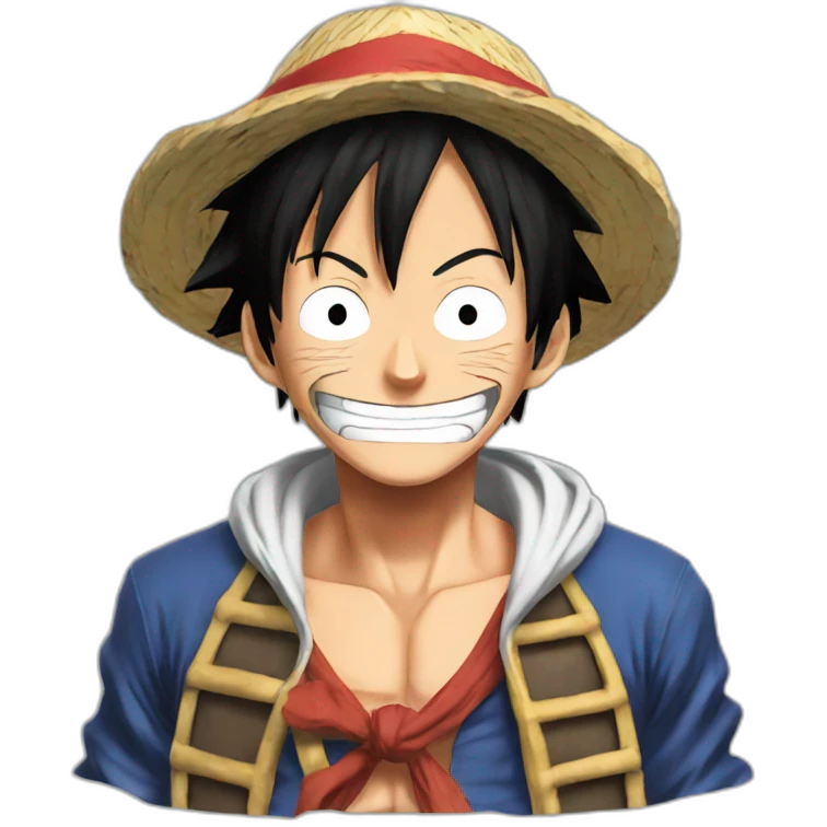 Luffy de One piece  emoji