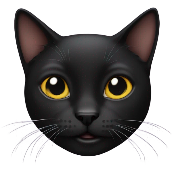 Black cat emoji