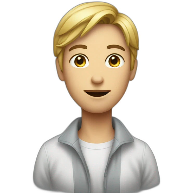 siri as a person emoji