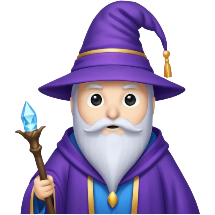 Penguin Wizard emoji