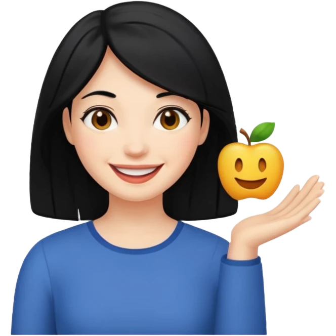 Big tit black hair milf  emoji