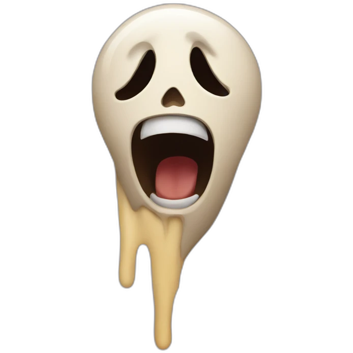 Scream emoji