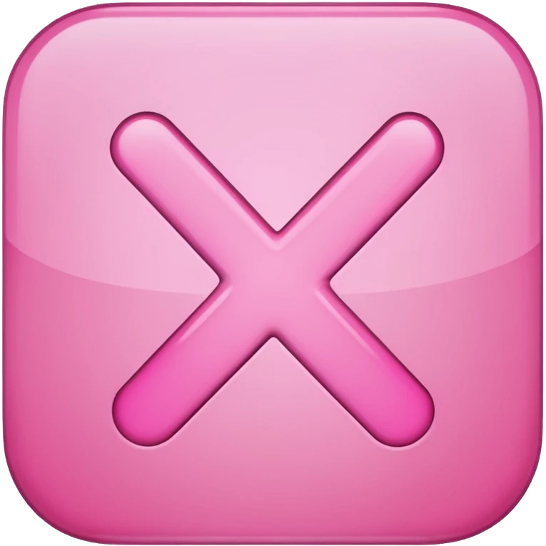 check mark pink emoji