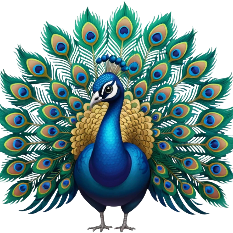 peacock
 emoji